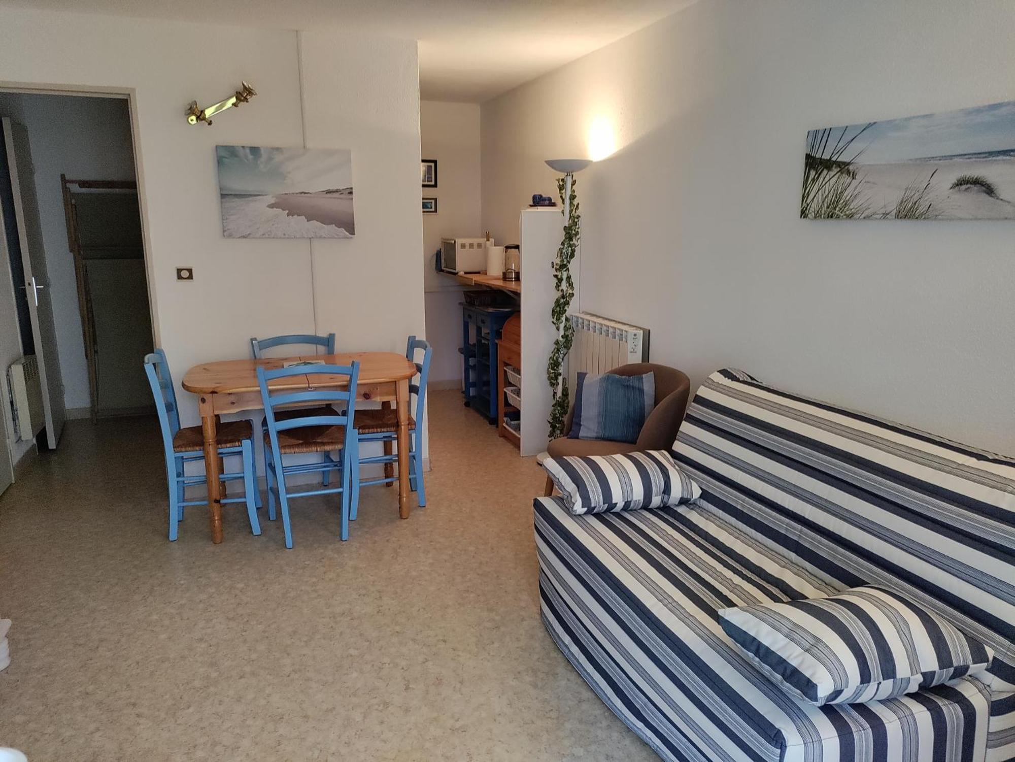 Appartement 2 Pieces Pour 4 Personnes Avec Vue Mer Saint-Hilaire-de-Riez Exteriör bild